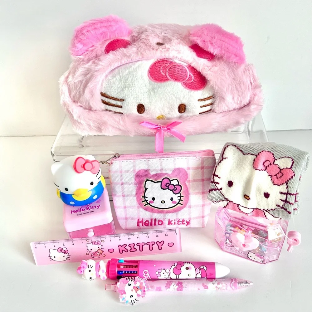 💝(HK346) Hello Kitty Adorable 9-Piece Mini Fun Bundle! - Picture 7 of 7